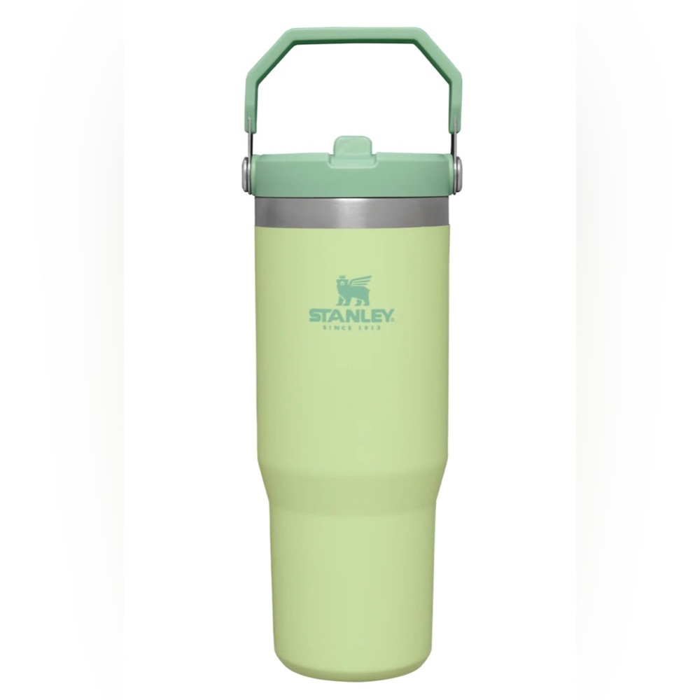 NEW Stanley 30oz flip straw tumbler in citron